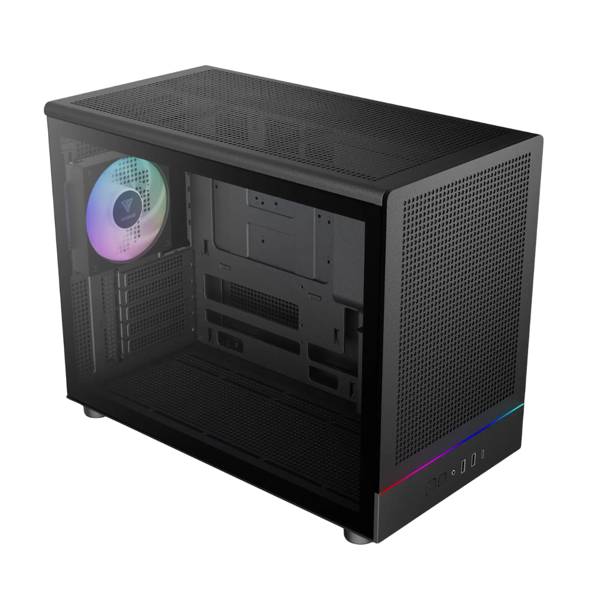Gamdias ATHENA M4M Tempered Glass Micro ATX Case(CASEGDAM4M) - 1