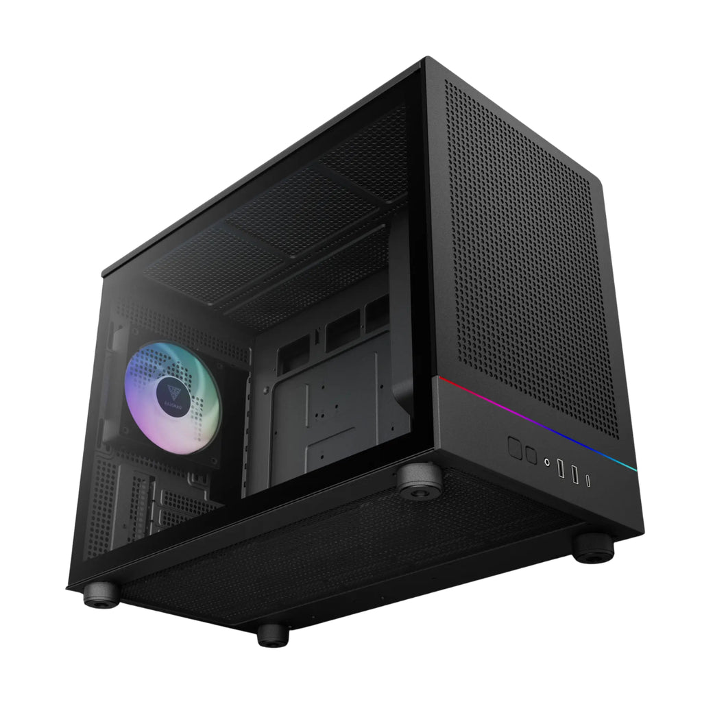 Gamdias ATHENA M4M Tempered Glass Micro ATX Case(CASEGDAM4M) - 3