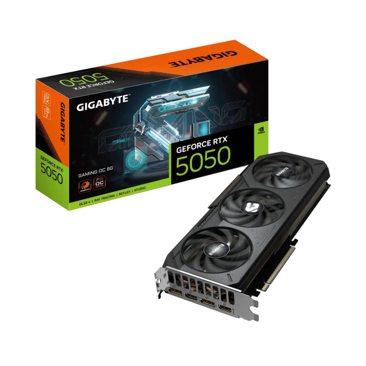 Gigabyte GeForce RTX 5050 GAMING OC 8GB Video Card(GV-N5050GAMING OC-8GD) - 1