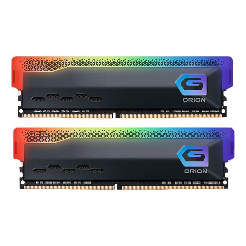 GeIL ORION RGB 32GB (2x16GB) DDR4 3200MHz Memory - Grey(GOSG432GB3200C16BDC) - 2