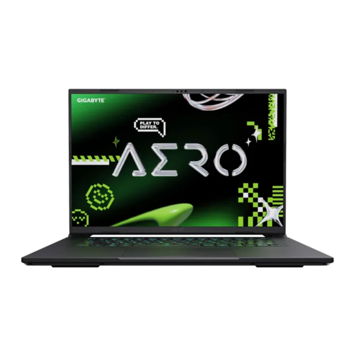 Gigabyte AERO X16 16" 165Hz WQXGA Gaming Laptop AMD Ryzen 7 260 16GB 512GB RTX5050 W11H - Space Grey(AERO X16 3THK3AUC93AH) - 1