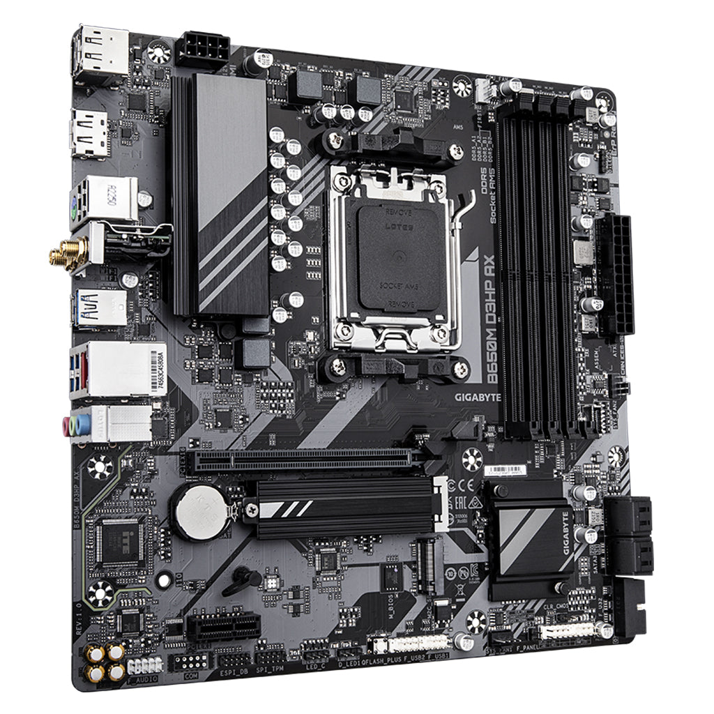 Gigabyte B650M D3HP AX DDR5 AM5 Micro-ATX Motherboard(B650M D3HP AX) - 4
