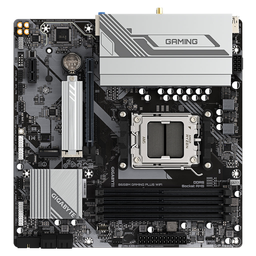 Gigabyte B650M GAMING PLUS WIFI AM5 Micro-ATX Motherboard(B650M GAMING PLUS WIFI) - 5