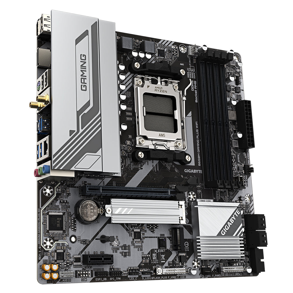 Gigabyte B650M GAMING PLUS WIFI AM5 Micro-ATX Motherboard(B650M GAMING PLUS WIFI) - 6