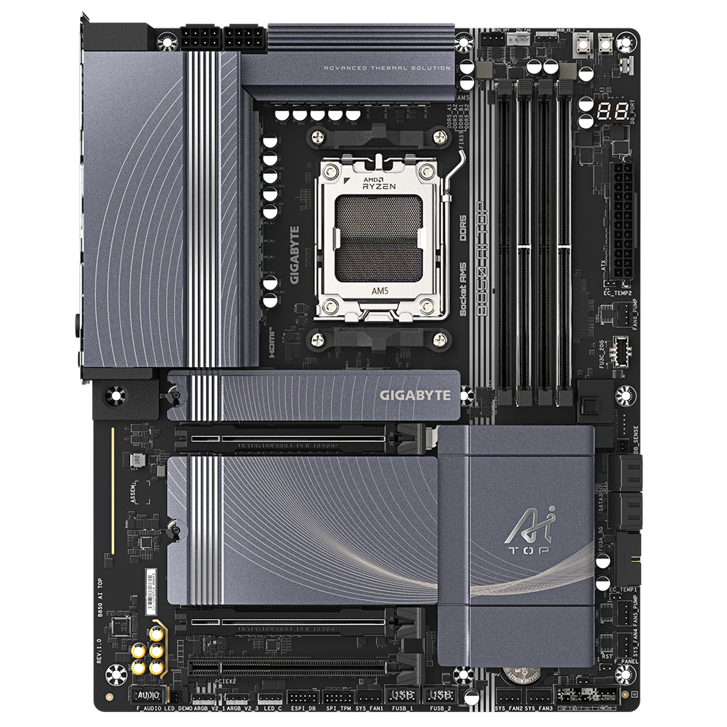 Gigabyte B850 AI TOP AM5 ATX Motherboard(B850 AI TOP) - 2