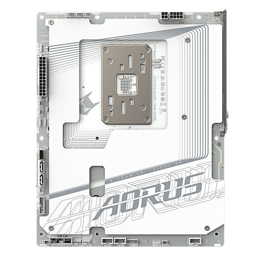 Gigabyte B850 AORUS STEALTH ICE DDR5 AM5 ATX Motherboard(B850 A STEALTH ICE) - 5