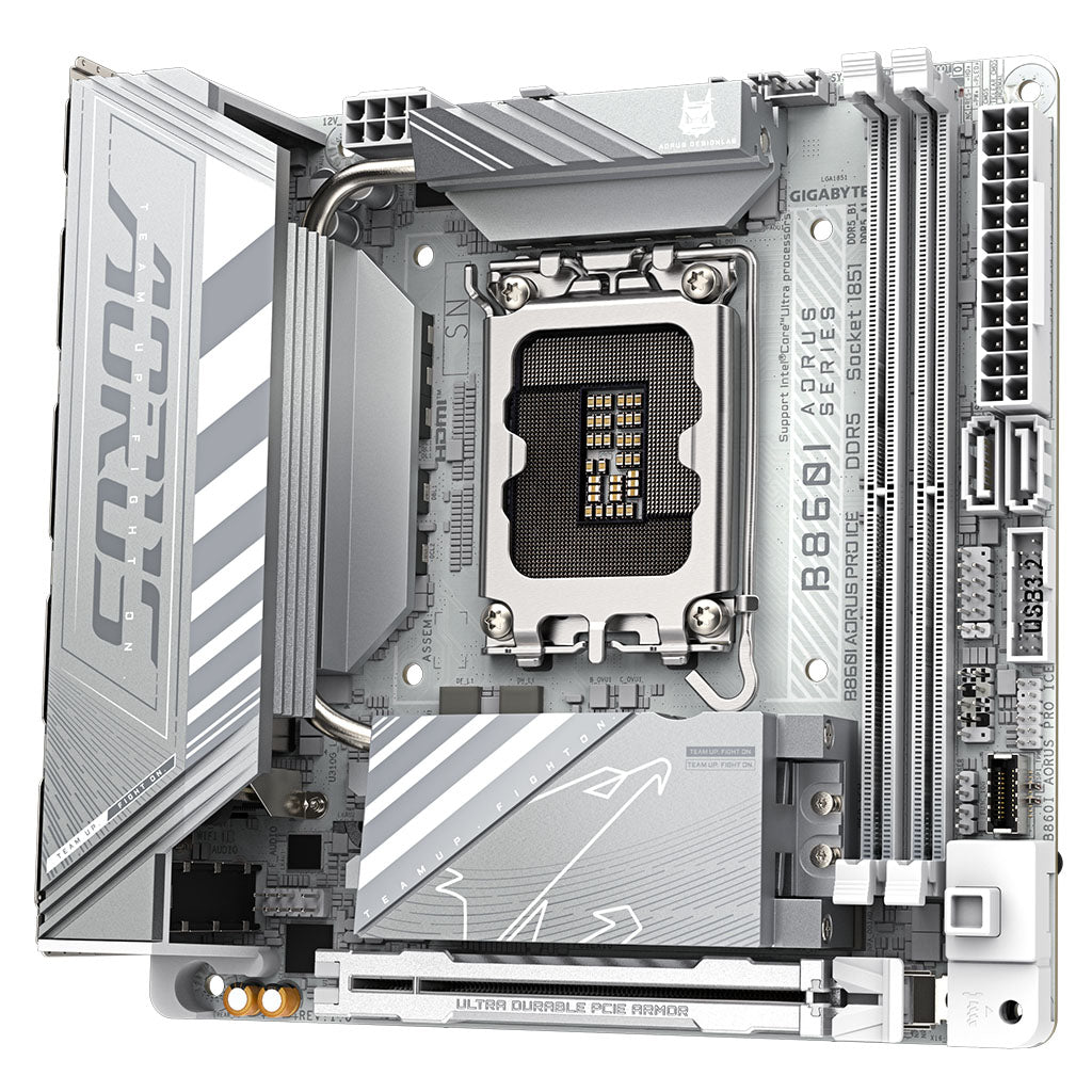Gigabyte B860I AORUS PRO ICE Intel LGA 1851 Mini-ITX Motherboard(B860I AORUS PRO ICE) - 3