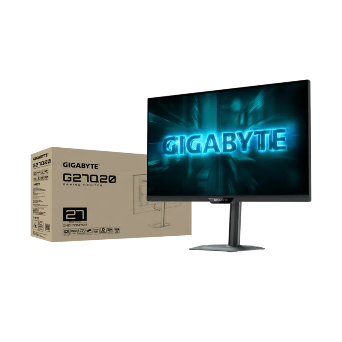 Gigabyte G27Q20 27" 210hz QHD 0.5ms SuperSpeed IPS Gaming Monitor(G27Q20) - 8