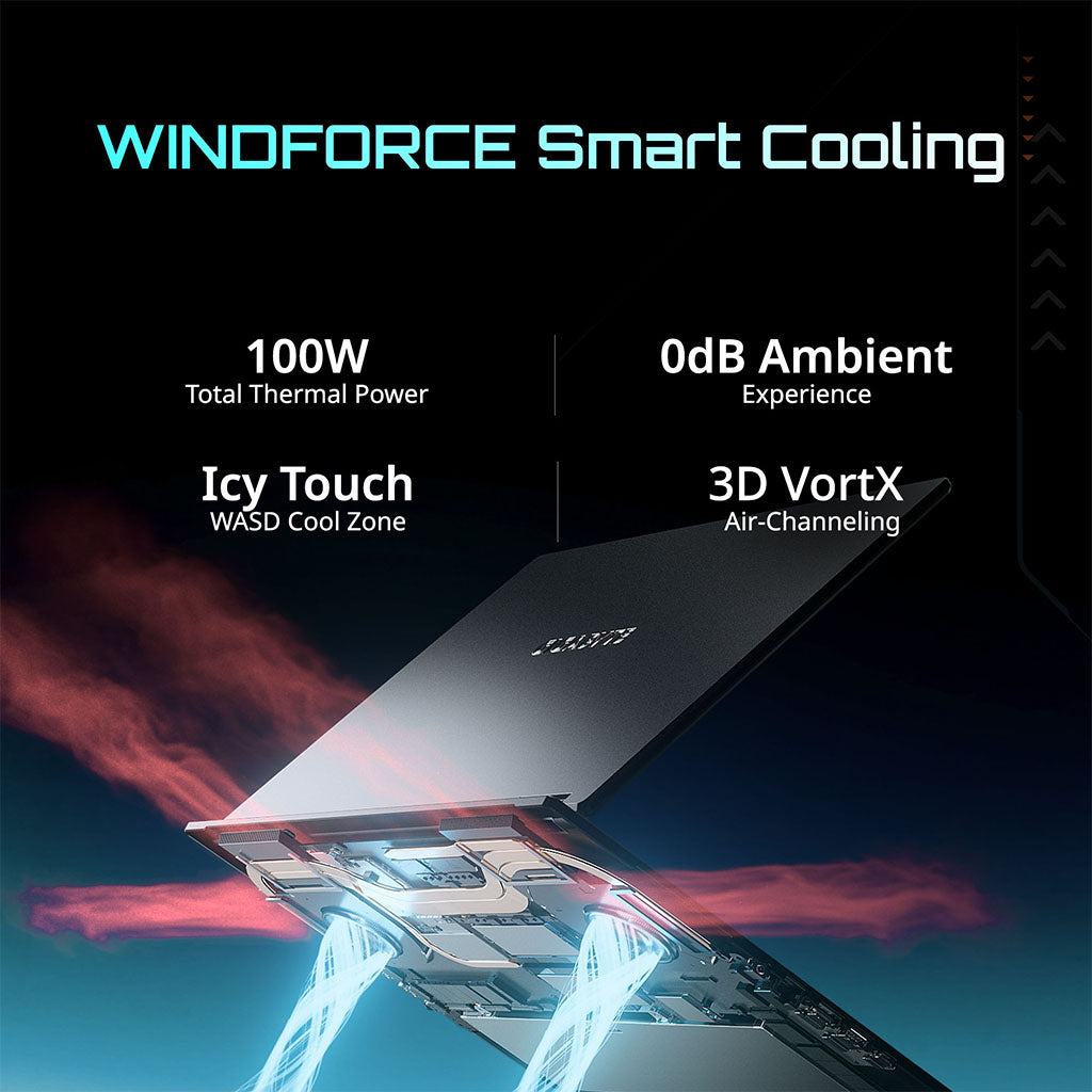 Gigabyte Gaming A16 16" 165Hz WUXGA Laptop Ryzen 7 260 16GB 1TB RTX5070 W11H(GAMING A16 3WHK3AU894SH) - 8
