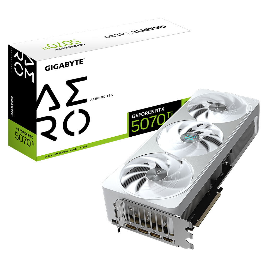 Gigabyte GeForce RTX 5070 Ti AERO OC 16GB Video Card(GV-N507TAERO OC-16GD) - 1