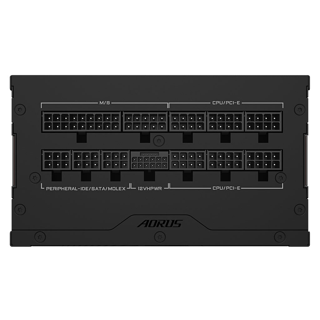 Gigabyte AORUS ELITE 850W 80+ Platinum PCIe 5.0 ATX 3.1 Fully Modular ATX Power Supply - Black(GP-AE850PM PG5) - 2
