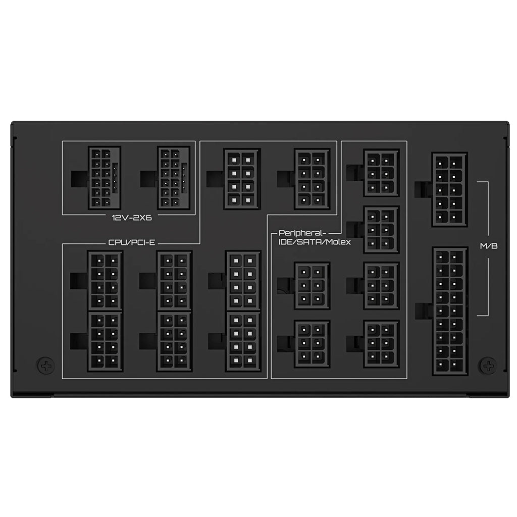 Gigabyte GP-UD1600PM PG5 AI TOP 1600W 80+ Platinum Fully Modular Power Supply(GP-UD1600PM PG5) - 4