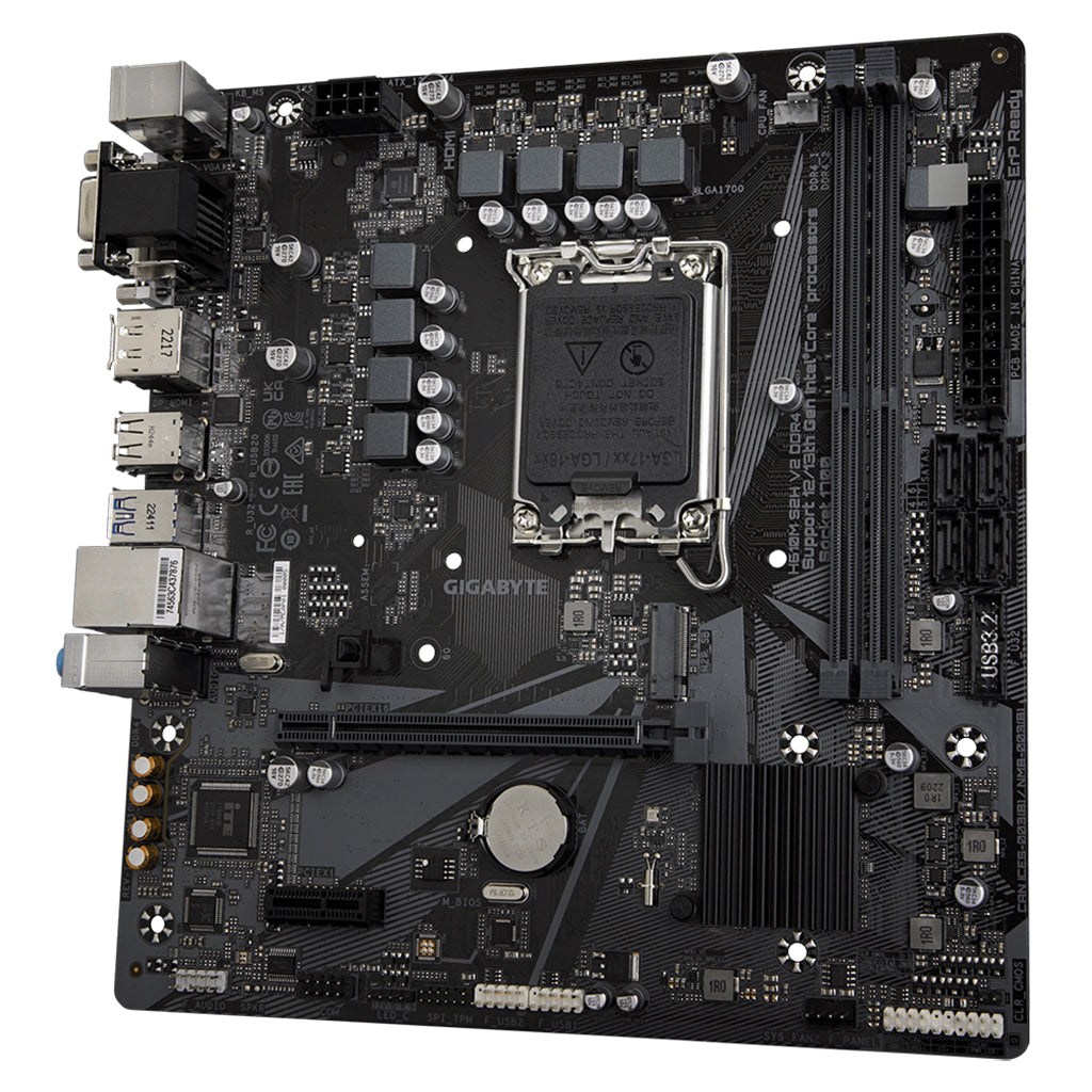 Gigabyte H610M S2H V2 DDR4 LGA1700 Micro ATX Motherboard(H610M S2H V2 DDR4) - 3