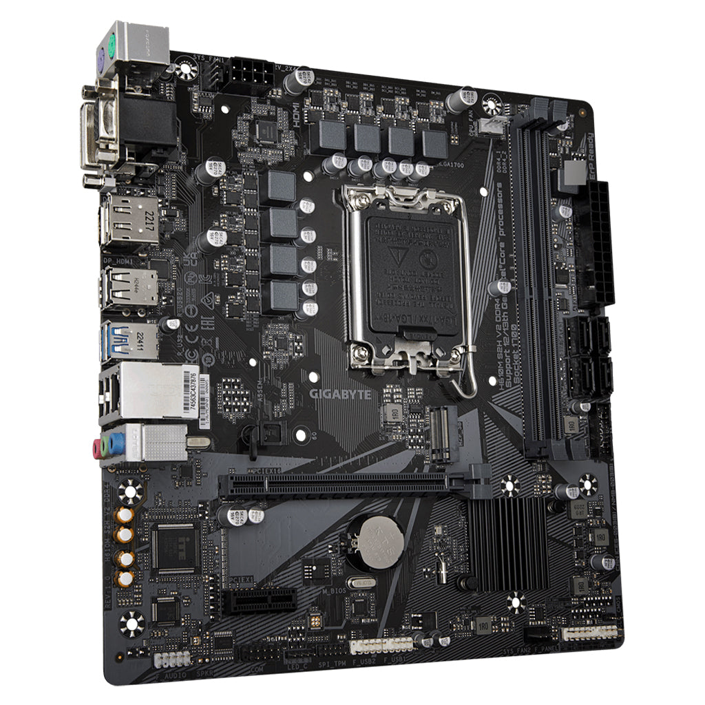 Gigabyte H610M S2H V2 DDR4 LGA1700 Micro ATX Motherboard(H610M S2H V2 DDR4) - 5