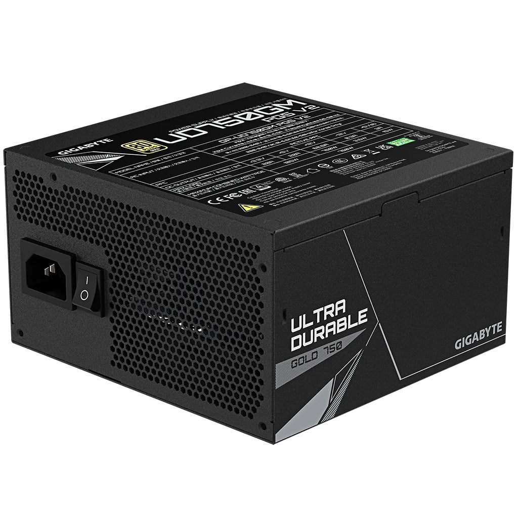 Gigabyte UD750GM PG5 V2 750W 80+ Gold Fully Modular Power Supply(UD750GM PG5 V2) - 2