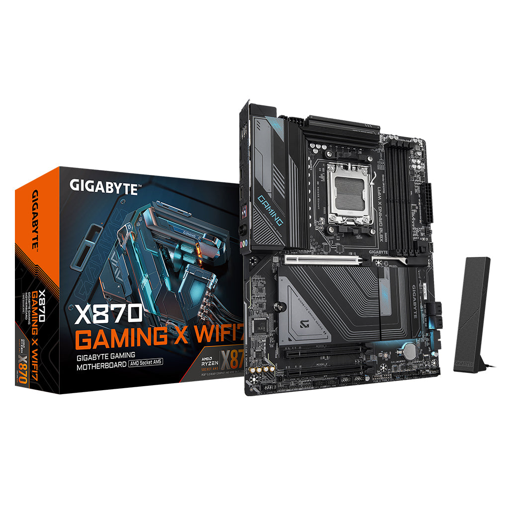 Gigabyte X870 GAMING X WIFI7 AM5 ATX Motherboard