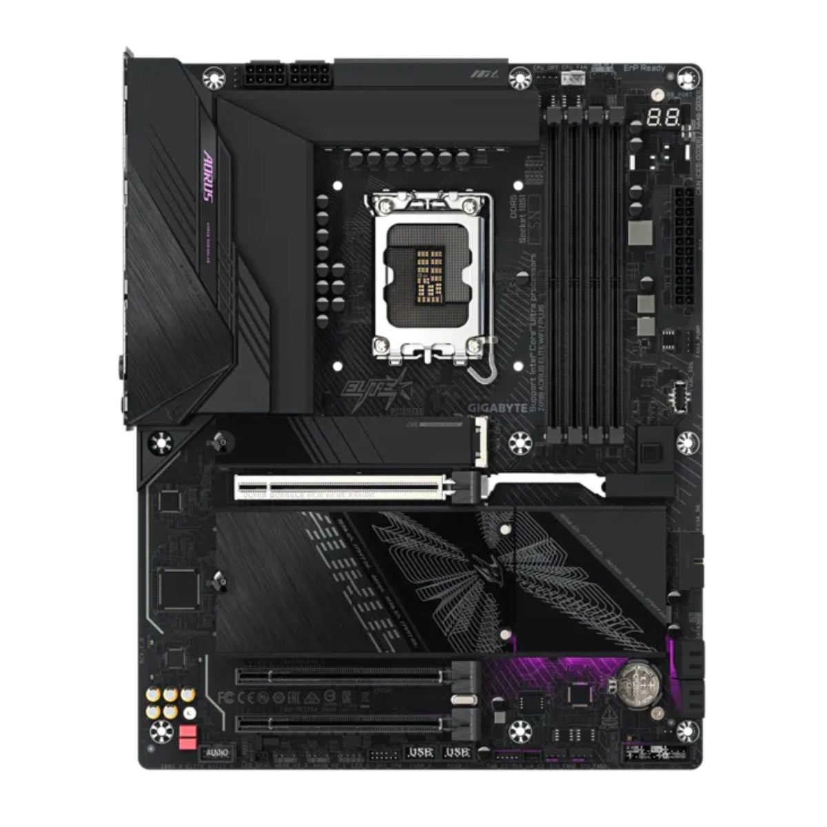 Gigabyte Z890 AORUS ELITE WIFI7 PLUS LGA 1851 ATX Motherboard(Z890 A ELITE WIFI7 P) - 4