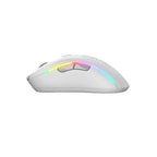 Glorious Model D 2 Wireless Ergonomic RGB BAMF 2.0 Optical Gaming Mouse - White(GLO-MS-DWV2-MW) - 4