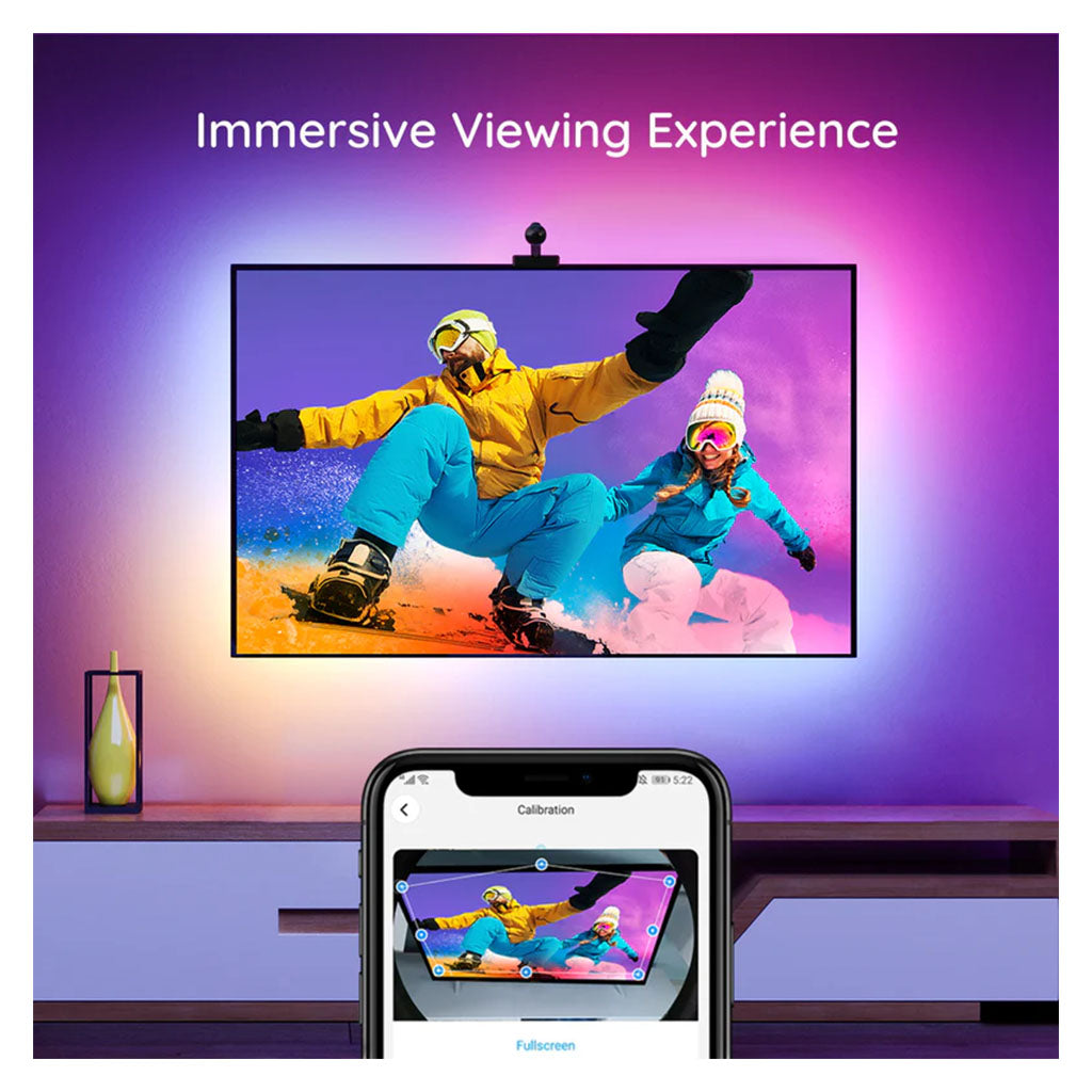 Govee DreamView T1 TV Backlight Immersion Kit (75"-85")(H6198ED2) - 6