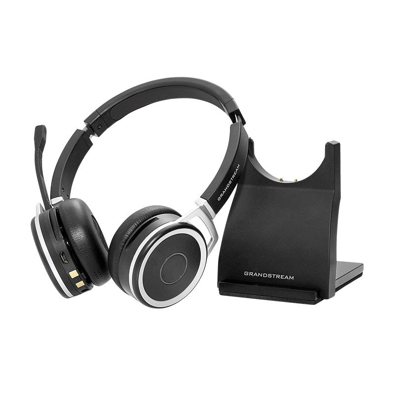 Grandstream GUV3050 Stereo Bluetooth Headset with Charging Stand(GUV3050) - 1