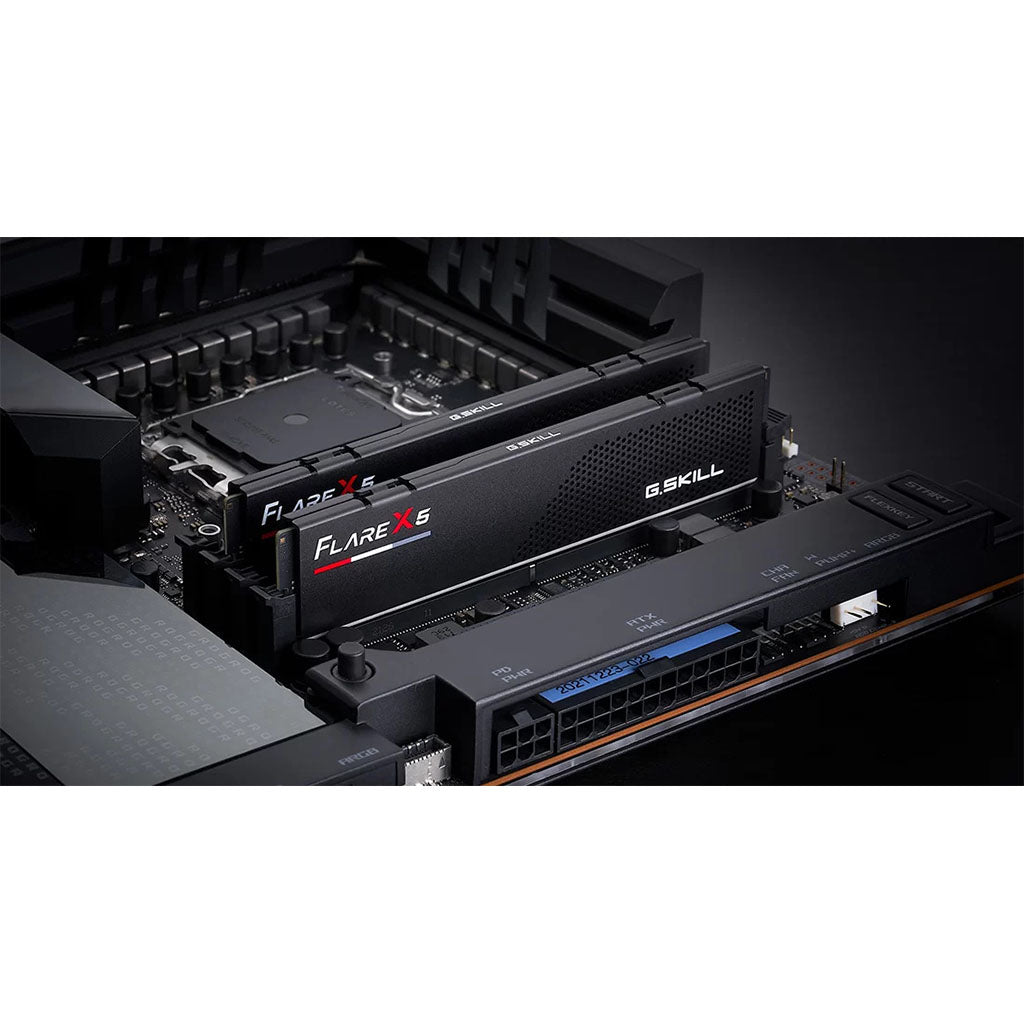 G.Skill Flare X5 16GB (2x8GB) DDR5 6000MHz CL30 EXPO Desktop Memory - Black(F5-6000J3038F8GH2-FX5) - 6