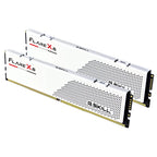 G.Skill Flare X5 64GB (2x 32GB) DDR5 6000MHz C36 Desktop Memory - White(F5-6000J3636F32GX2-FX5W) - 2