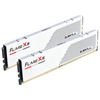 G.Skill Flare X5 64GB (2x 32GB) DDR5 6000MHz C36 Desktop Memory - White(F5-6000J3636F32GX2-FX5W) - 3