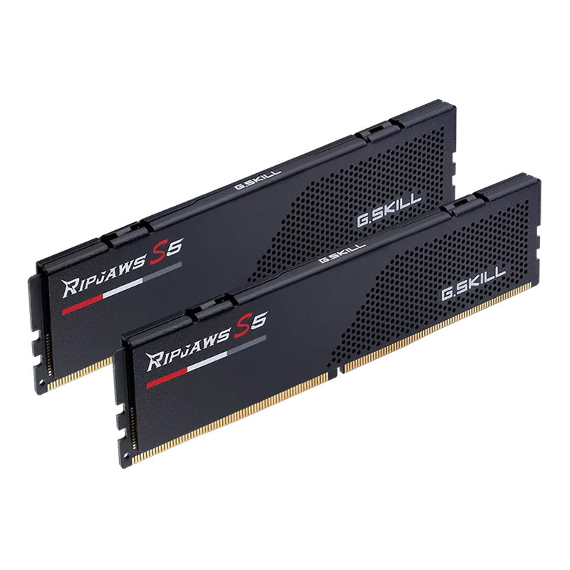 G.Skill Ripjaws S5 32GB (2x 16GB) DDR5 5200MHz CL40 Desktop Memory - Black(F5-5200J4040A16GX2-RS5K) - 2