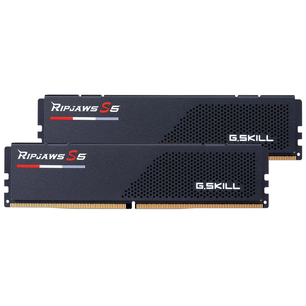 G.Skill Ripjaws S5 32GB (2x 16GB) DDR5 6000MHz C36 Desktop Memory - Black(F5-6000J3636F16GX2-RS5K) - 1