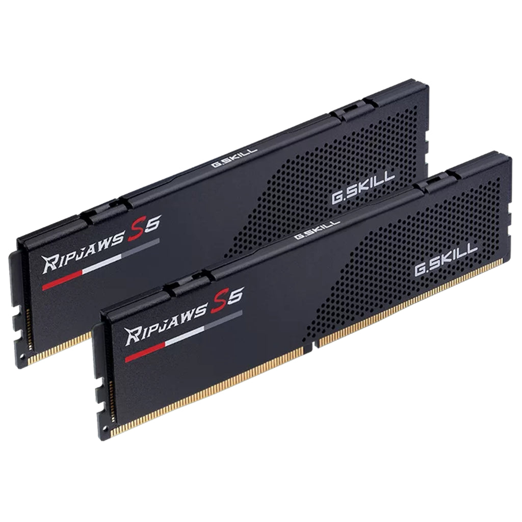G.Skill Ripjaws S5 32GB (2x 16GB) DDR5 6000MHz C36 Desktop Memory - Black(F5-6000J3636F16GX2-RS5K) - 2