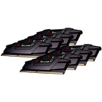 G.Skill Ripjaws V 256GB (8x 32GB) DDR4 3200MHz CL16 Desktop Memory - Black(F4-3200C16Q2-256GVK) - 1