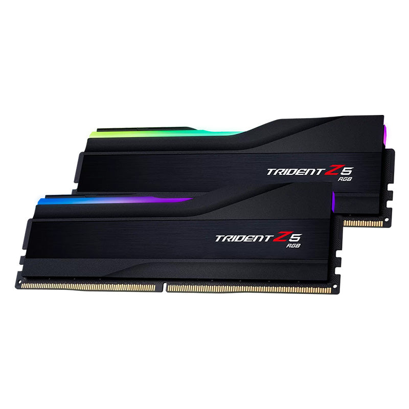 G.Skill Trident Z5 RGB 32GB (2x 16GB) DDR5 6000MHz CL30 Desktop Memory - Black(F5-6000J3040F16GX2-TZ5RK) - 3