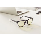 Gunnar Oakland Indoor Digital Eyewear - Onyx Amber(GN-OAK-00101) - 6