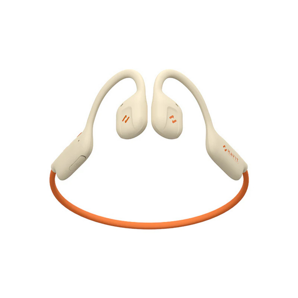 Havit E510BT Freego1 Air Open Ear Air Conduction Headphones - Beige(E510BT-BGE) - 5