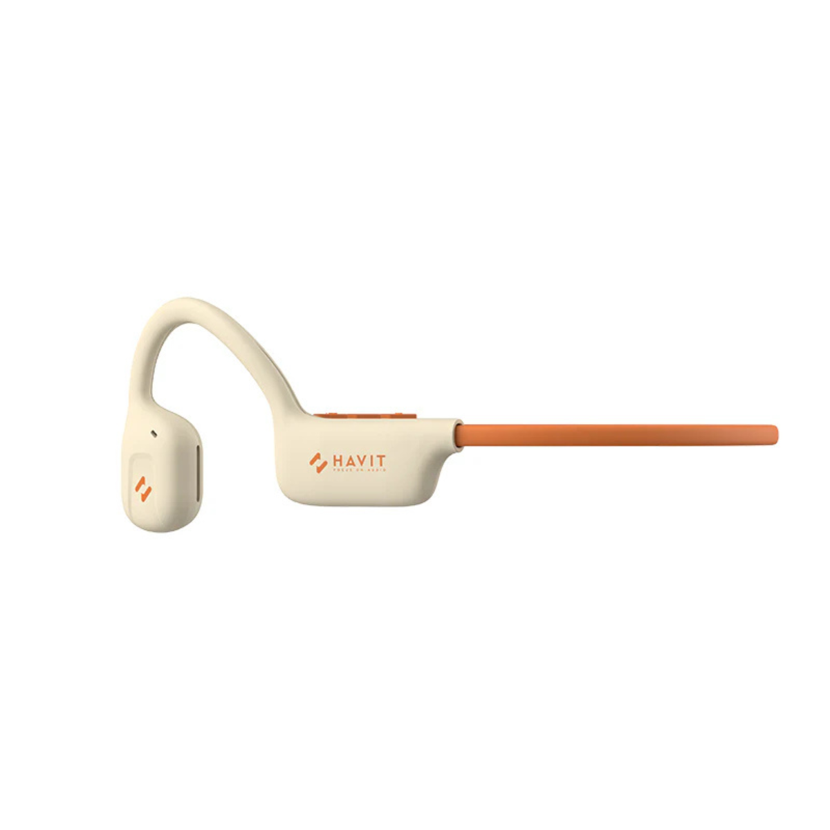 Havit E510BT Freego1 Air Open Ear Air Conduction Headphones - Beige(E510BT-BGE) - 6