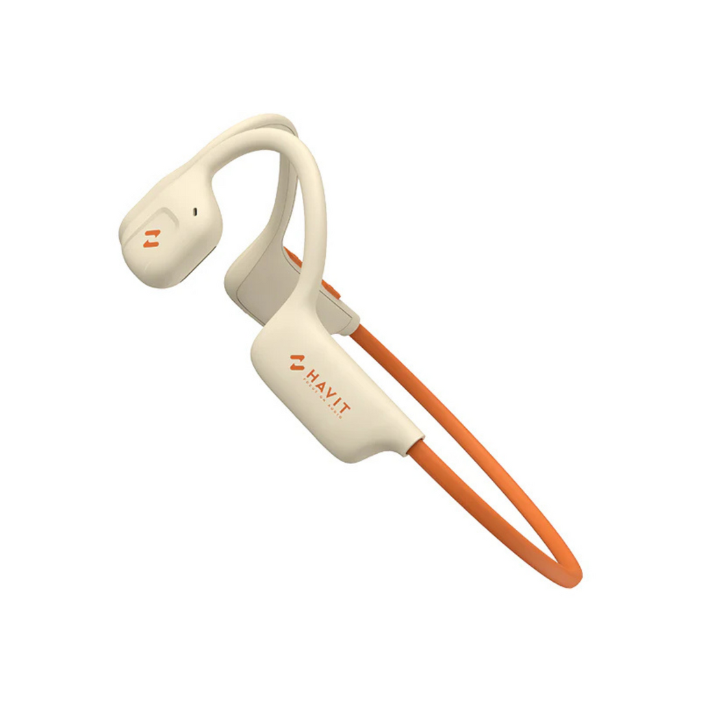 Havit E510BT Freego1 Air Open Ear Air Conduction Headphones - Beige(E510BT-BGE) - 7