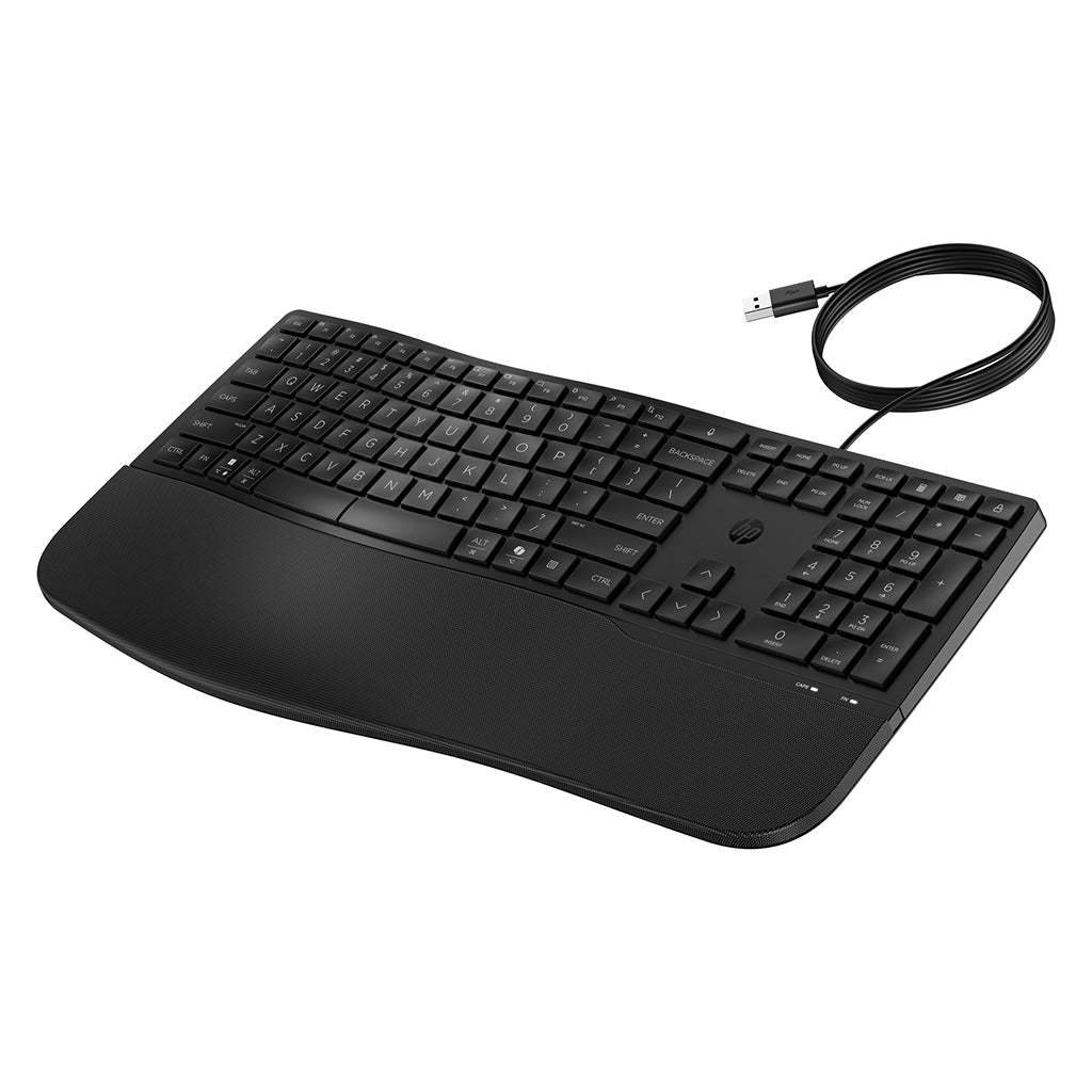 HP 485 Comfort Wired Ergonomic Keyboard(8T6M2AA) - 4