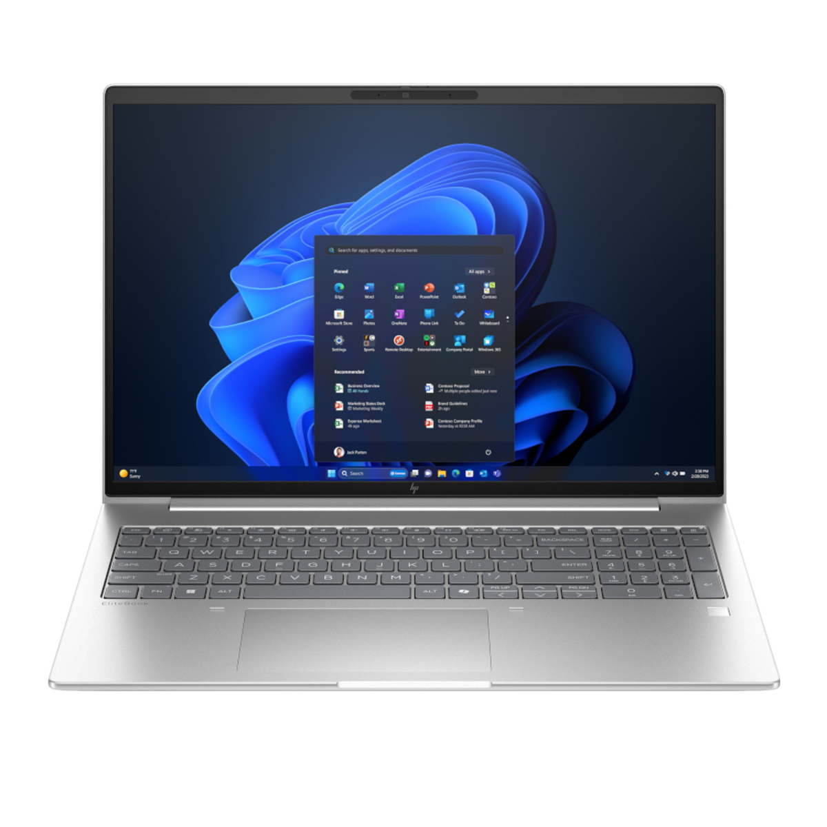HP EliteBook 6 G1i 16" WUXGA AI Laptop - Core Ultra 5-225U 16GB 512GB Touch W11 PRO(BQ4M2PT) - 1