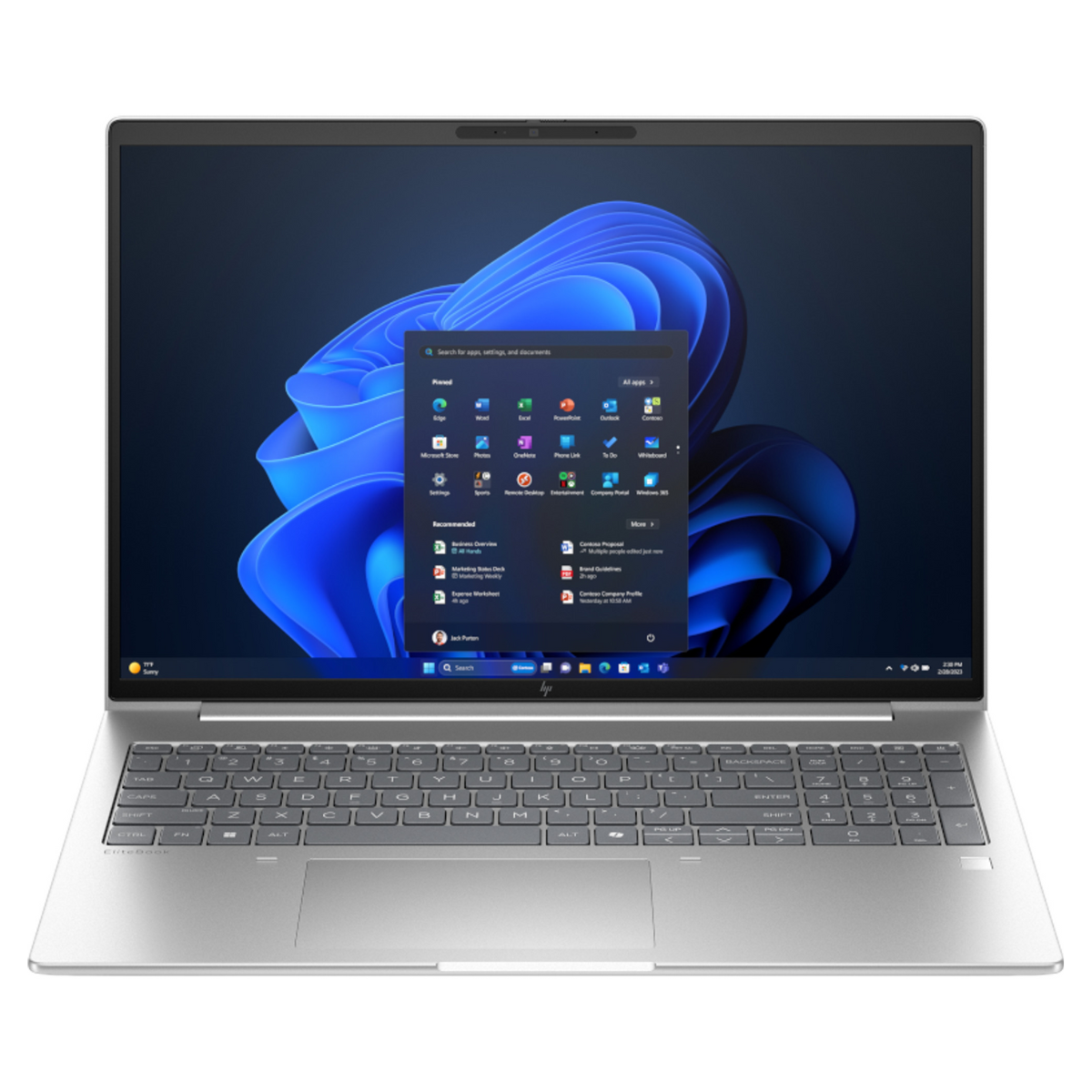 HP EliteBook 6 G1i 16" WUXGA AI Laptop - Core Ultra 7-255U 16GB 512GB W11 PRO(BQ4M5PT) - 1