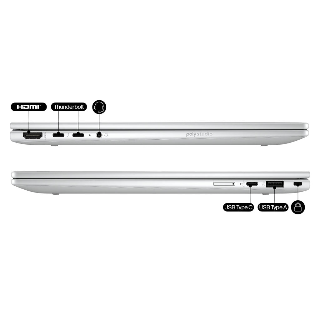HP EliteBook X Flip G1i 14" WUXGA AI Laptop - Core Ultra 5-228V 32GB 512GB W11P Touch(BX0F0PT) - 4