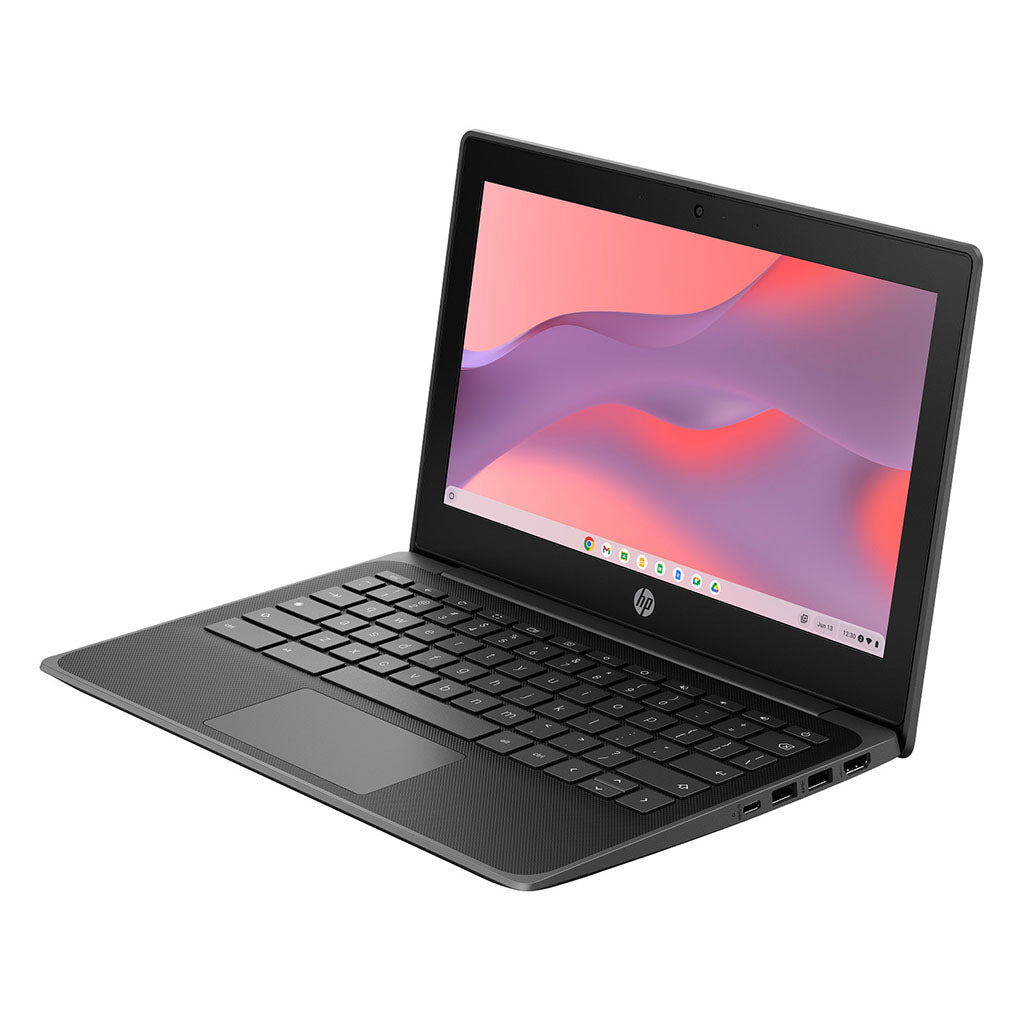 HP Fortis G1i 11" HD Laptop Intel N150 8GB 128GB UFS Intel Graphics ChromeOS Touch - Jet Black(B97X0PT) - 1