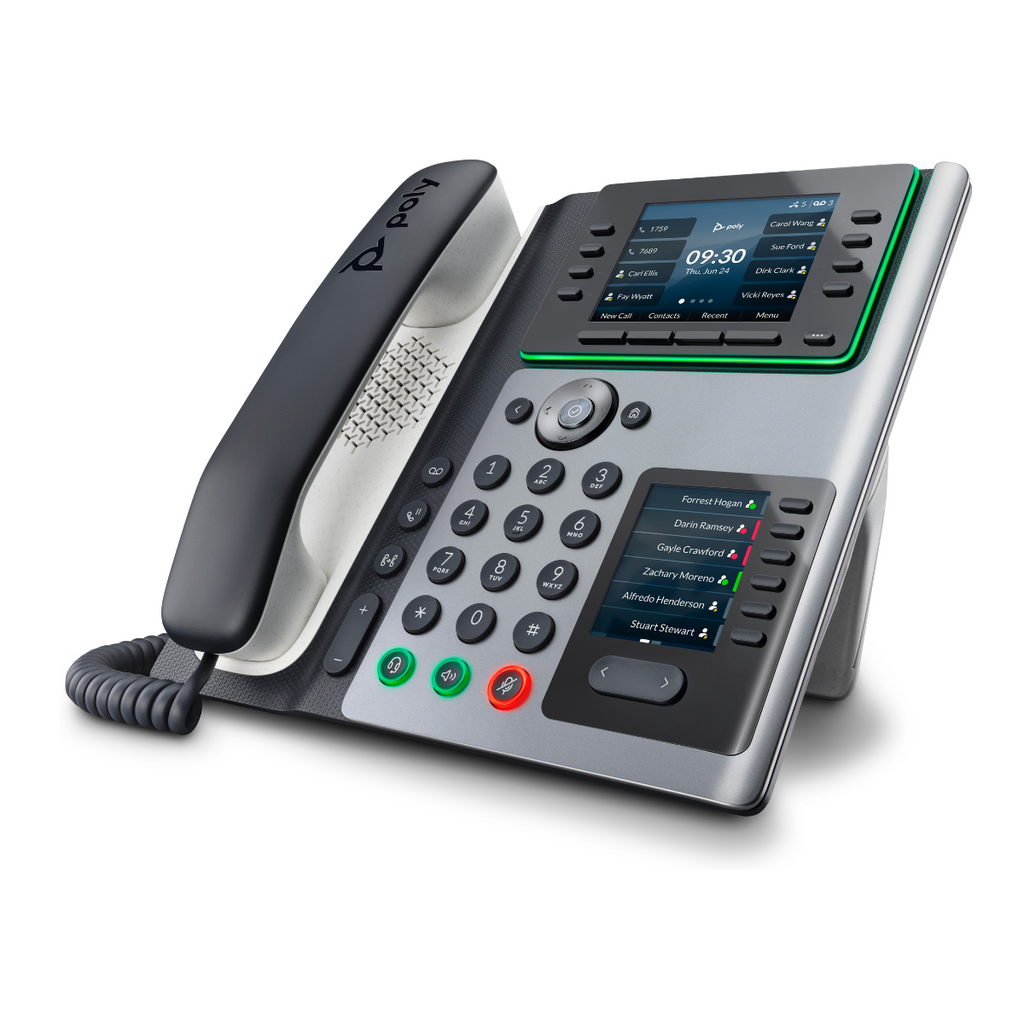 HP Poly Edge E400 IP Phone - PoE-enabled(82M93AA) - 2
