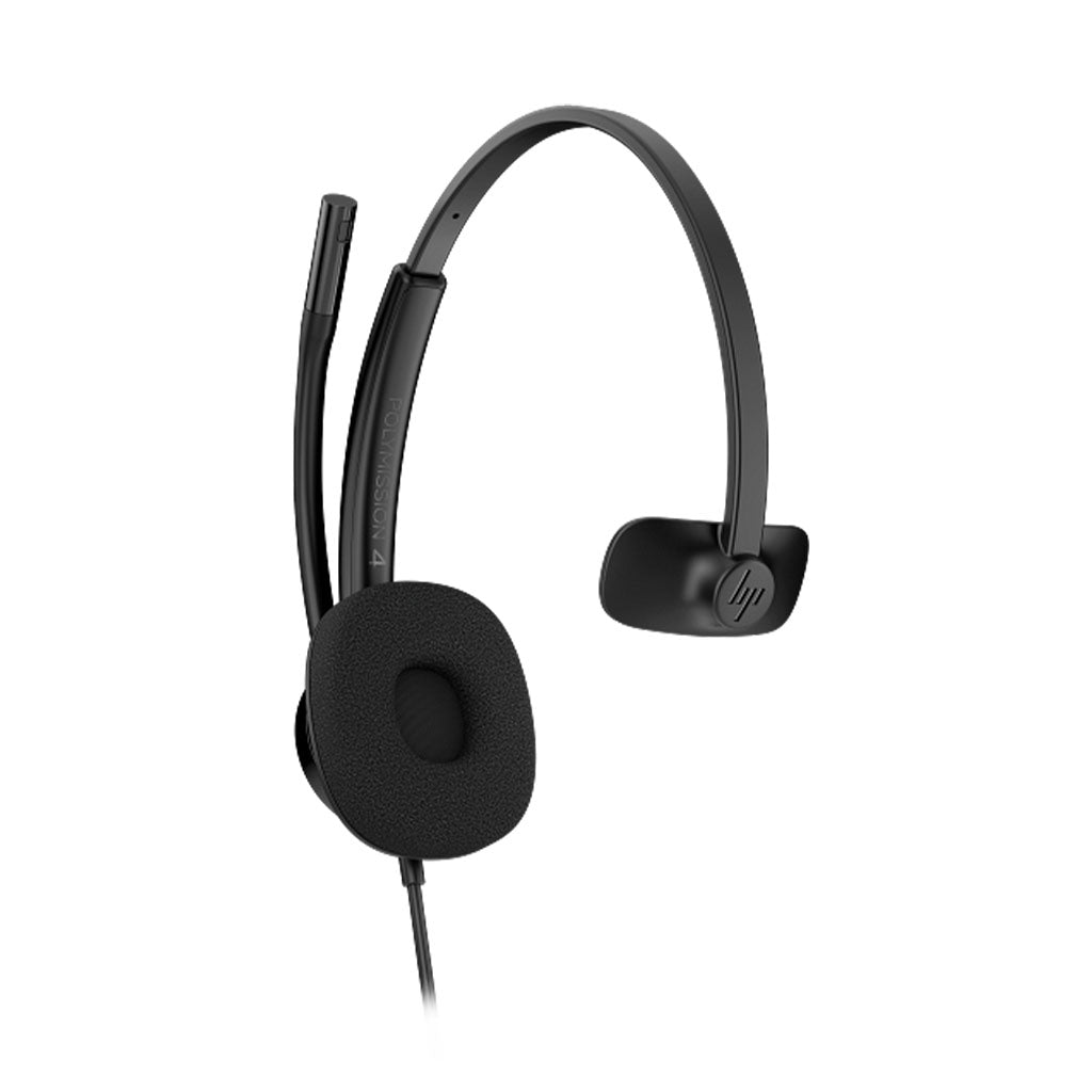 HP Poly Mission C01A9AA 415 Classic Monaural USB Wired Headset - Foam Cushion(C01A9AA) - 3
