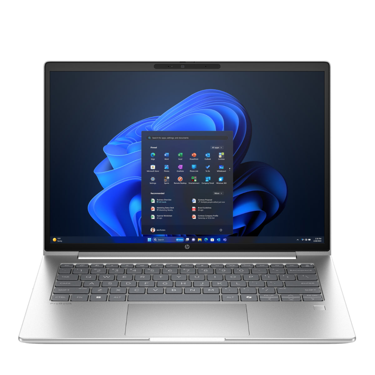 HP ProBook 4 G1i 14" WUXGA AI Laptop - Core Ultra 7-255U 16GB 512GB LTE 4G W11 PRO(BP9C3PT) - 3