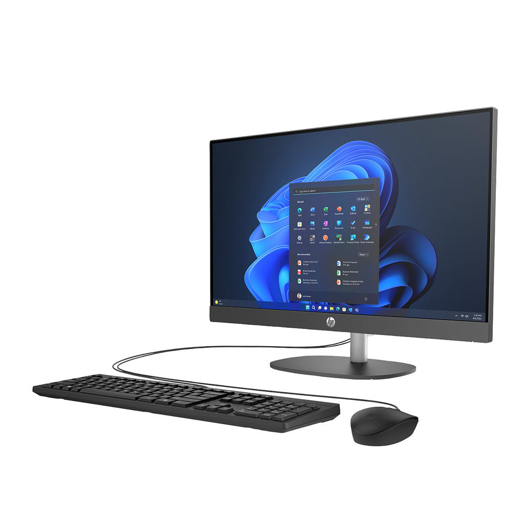HP ProOne 245 G10 23.8" All-in-One Desktop PC Ryzen 7-7730U 16GB 512GB W11P(B81RYPT) - 1