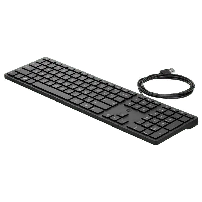 HP Wired 320K Full-Sized Keyboard(9SR37AA) - 1