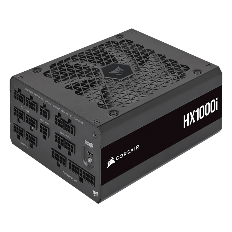 Corsair HX1000i 1000W 80+ Platinum PCIe5 Fully Modular ATX Power Supply(CP-9020259-AU) - 1