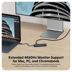 Hyper HyperDrive Next 6-Port USB-C Hub with 100W Power Delivery(HD4002GL) - 5
