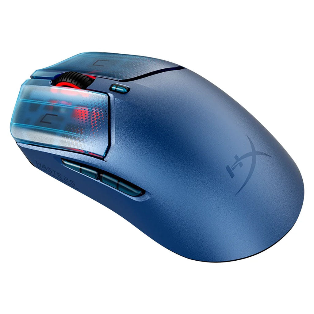 HyperX Pulsefire Haste 2 S Wireless Optical Gaming Mouse - Navy(9B001AA) - 2
