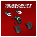 HyperX Pulsefire Saga Wired Optical Gaming Mouse - Black(A2PB3AA) - 14